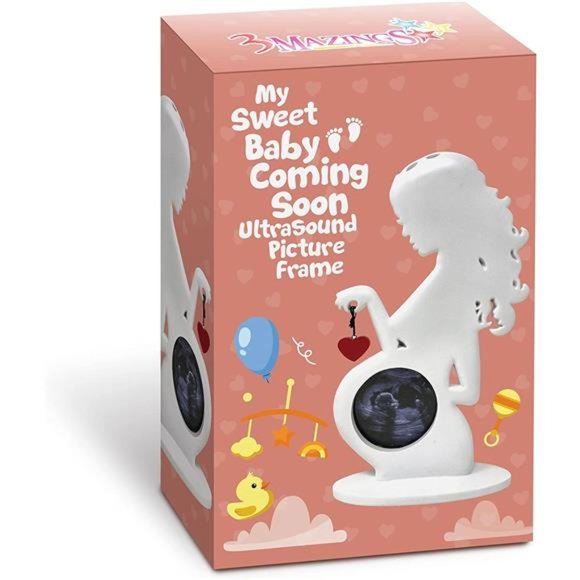 Ultrasound Picture Frame Pregnancy for First Time Moms Baby Sonogram Frames - Picture 5 of 5